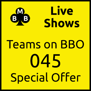 Teams on BBO 45 - Wed 24 Mar 21