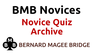 Novice quiz archive 320