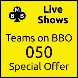 Teams on BBO 50 - Wed 05 May 21