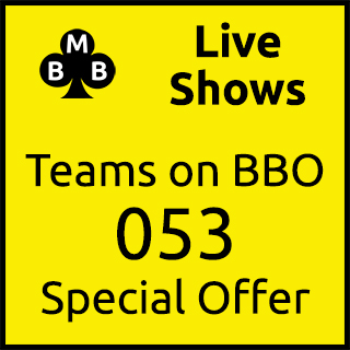 Teams on BBO 53 - Wed 26 May 21