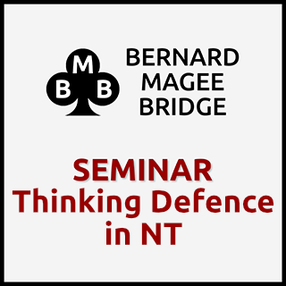 Seminar 25 - Thinking Defence in NT