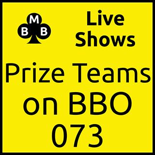 Teams on BBO 73 - Wed 20 Oct 21