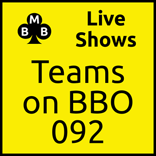 Teams on BBO 92 - Wed 23 Mar 22