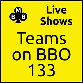 Teams on BBO 133 - Wed 11 Jan 23