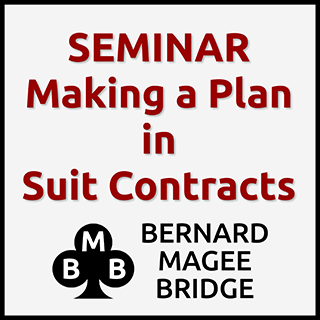 Seminar 44 - Making a Plan in Suit Contracts