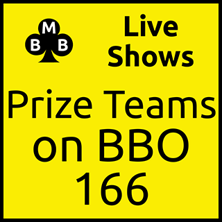 Teams on BBO 166 - Wed 30 August 23