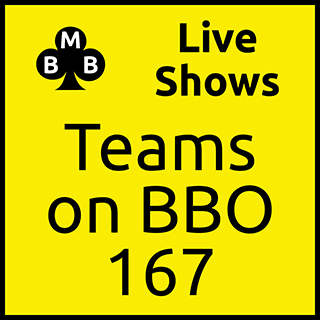 Teams on BBO 167 - Wed 06 September 23