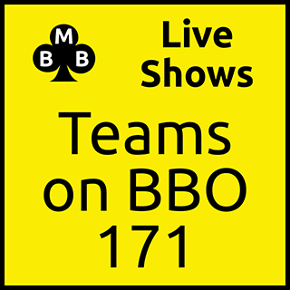 Teams on BBO 171 - Wed 04 October 23