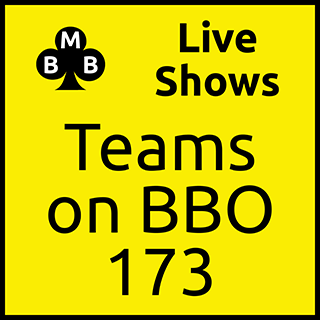 Teams on BBO 173 - Wed 18 October 23
