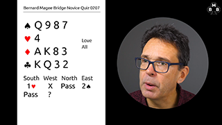 243a Novice Bidding Quiz